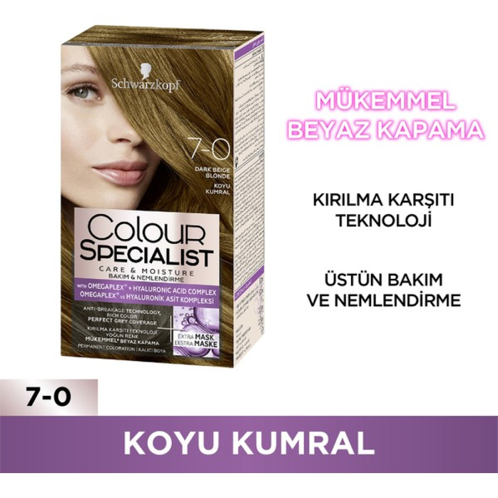 Schwarzkopf Colour Specialist Saç Boyası Koyu Kumral 7-0 Saç Boyası Fiyatı