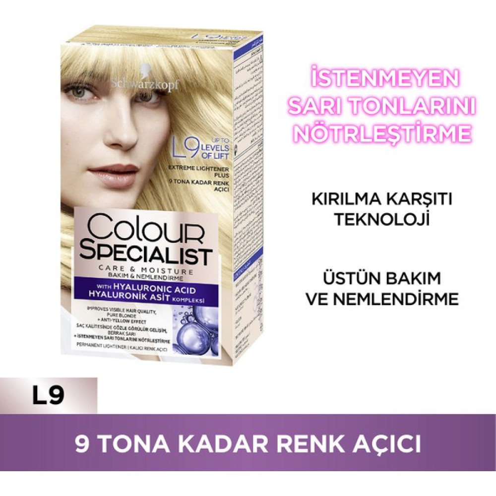 Schwarzkopf Colour Specialist Saç Boyası Renk Açıcı Saç Boyası Fiyatı