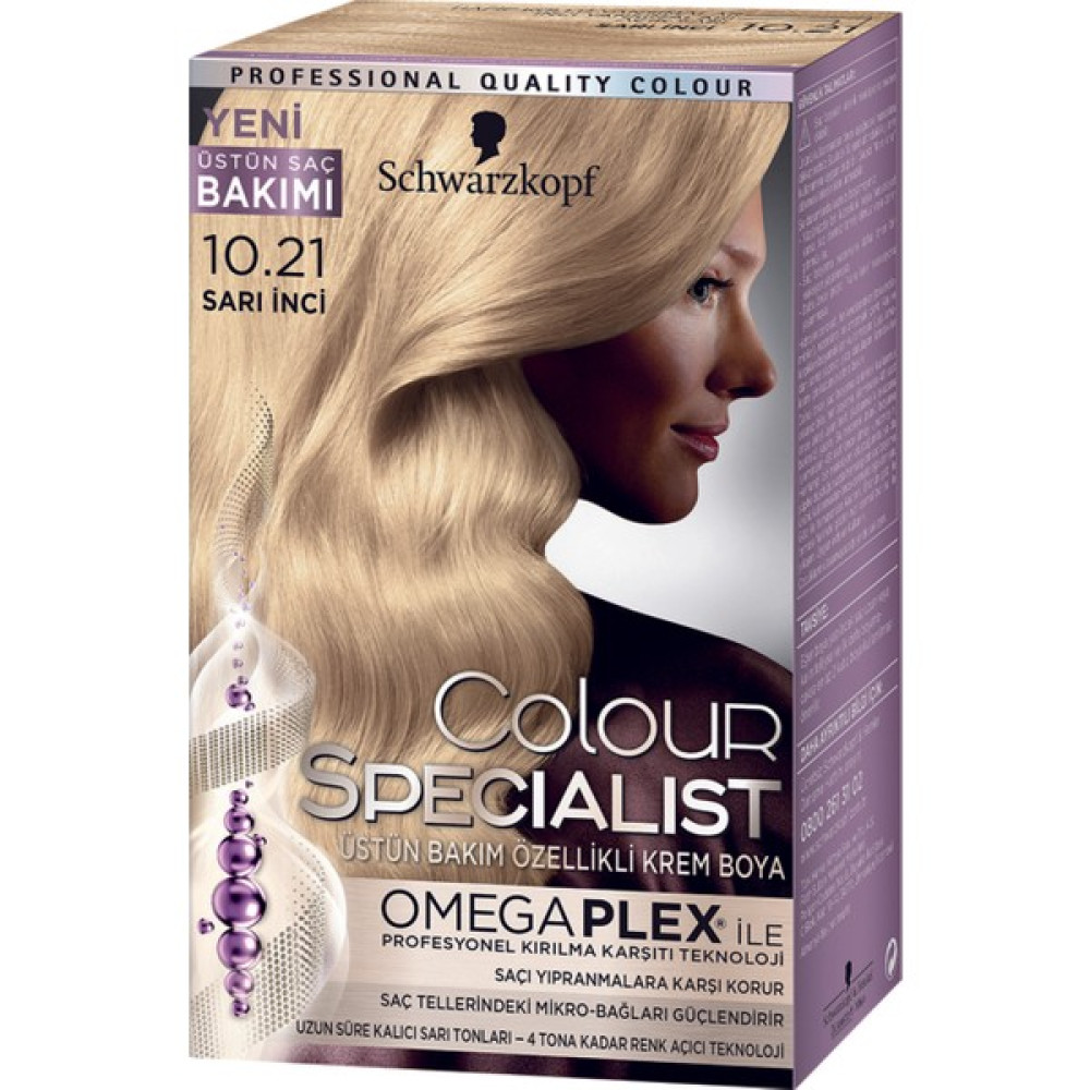 Schwarzkopf Colour Specialist Saç Boyası Sarı İnci 10.21 Saç Boyası Fiyatı