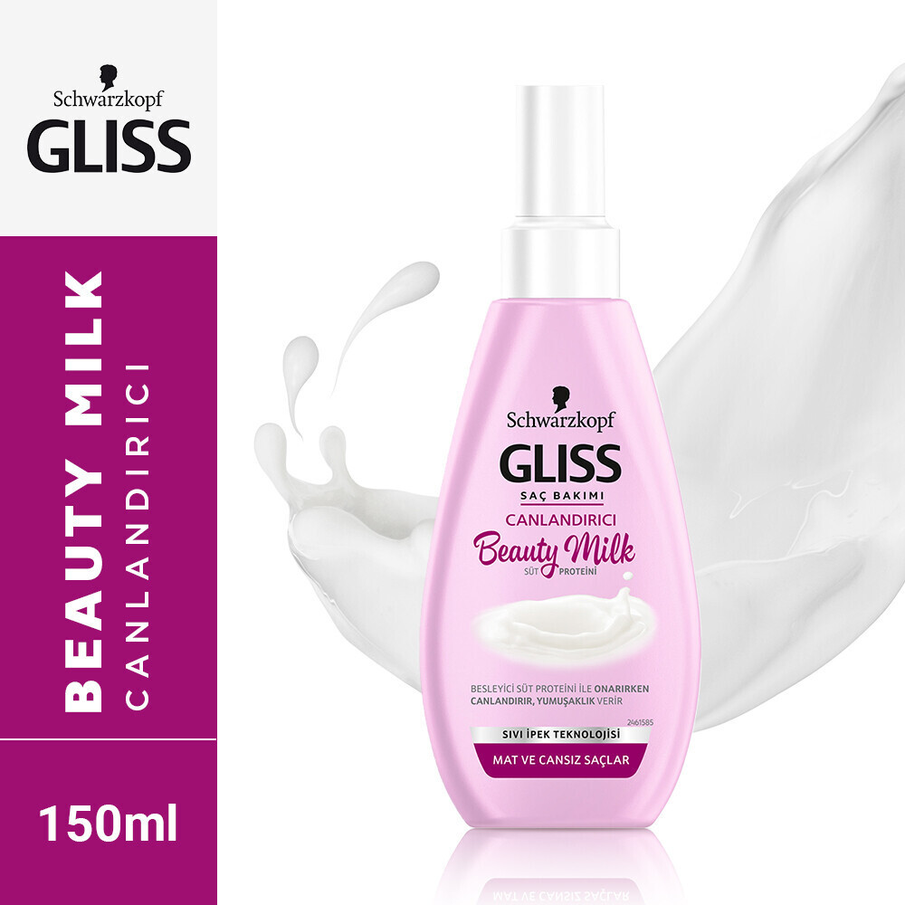 Schwarzkopf Gliss Beauty Mılk-Canlandırıcı 150 ml Şampuan ve Saç Kremi Fiyatı