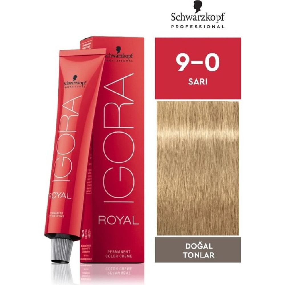 Schwarzkopf Igora Royal Saç Boyası 9-0 sarı 60 ml Saç Boyası Fiyatı