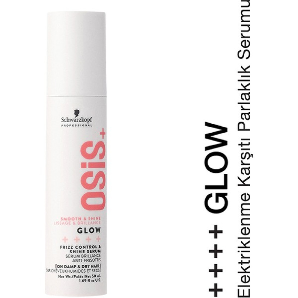 Schwarzkopf Osis Glow Elektriklenme Karşıtı Parlaklık Serumu 50 ml Saç Bakım Maskeleri & Serumlar & Spreyler Fiyatı