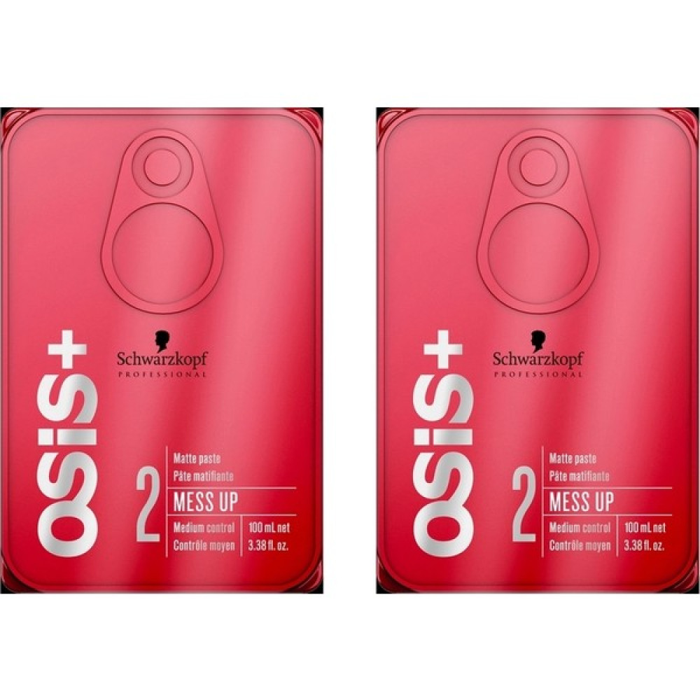 Schwarzkopf Osis Mess Up Mat Gum 100 ml 2Li Süper Fiyat Saç Bakım Maskeleri & Serumlar & Spreyler Fiyatı