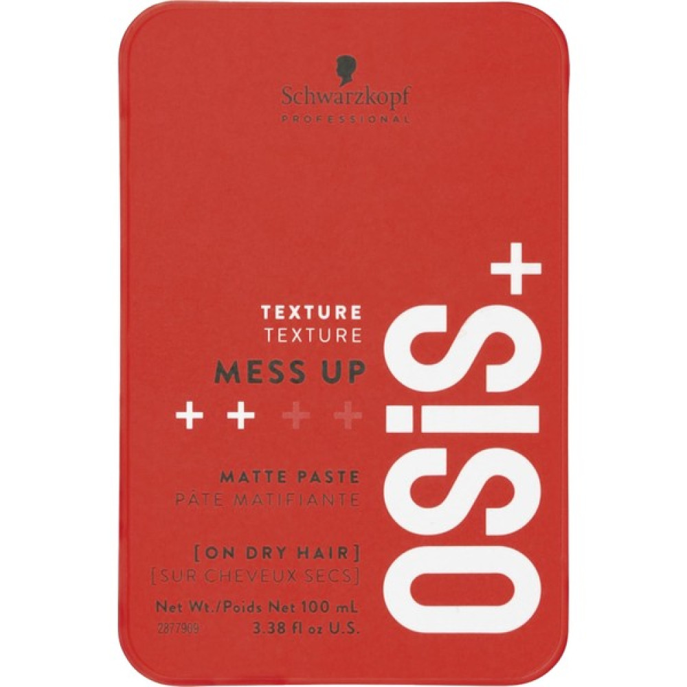 Schwarzkopf Osis+ Mess Up Texture Matte Paste Mat Saç Şekillendirici Gum 100 Ml Saç Bakım Maskeleri & Serumlar & Spreyler Fiyatı