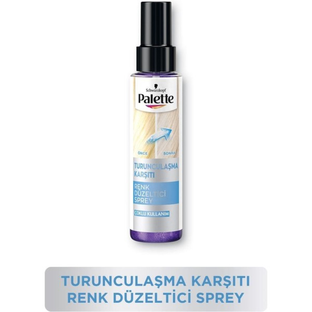 Schwarzkopf Palette Göz Alıcı Renkler Renk Düzeltici Sprey 100 ml Saç Bakım Maskeleri & Serumlar & Spreyler Fiyatı