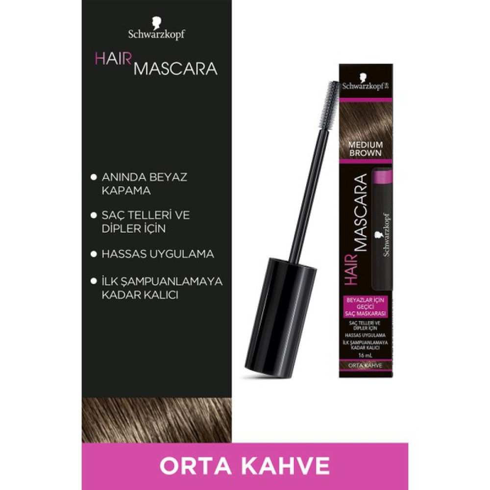Schwarzkopf Saç Maskarası Orta Kahve Saç Boyası Fiyatı