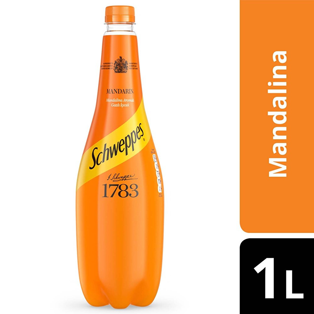 Schweppes Mandalina Aromalı Gazlı İçecek Pet 1 Litre Gazlı İçecek Fiyatı