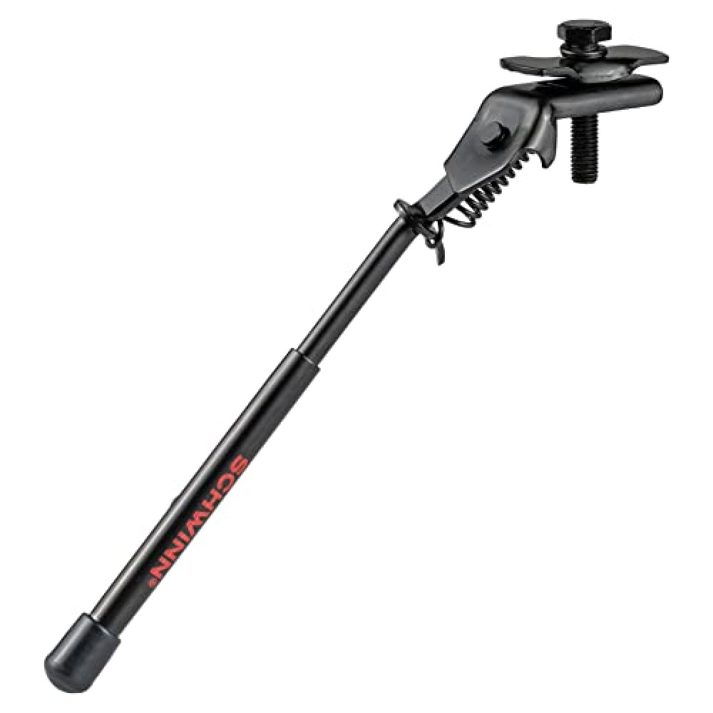 Schwinn Adjustable Bike Kickstand, Fits Kids Bikes 16 to 24 Inch Wheels, Easy Attach and Adjust Bicycle Parts and Accessories, Steel