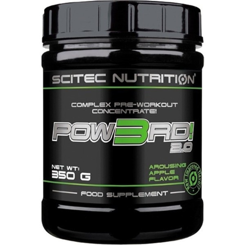 Scitec Pow3rd! 2.0 Pre Workout 350 Gr Yeşil Elma Sporcu Besinleri Fiyatı