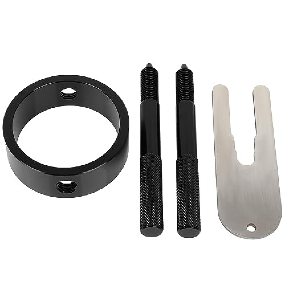 SCITOO Motorcycle Fork Spring Compressor Tool Kit PUWIGO Fork Compression Tool Works with Most Upside Down Streetbike & Motorcycle Forks