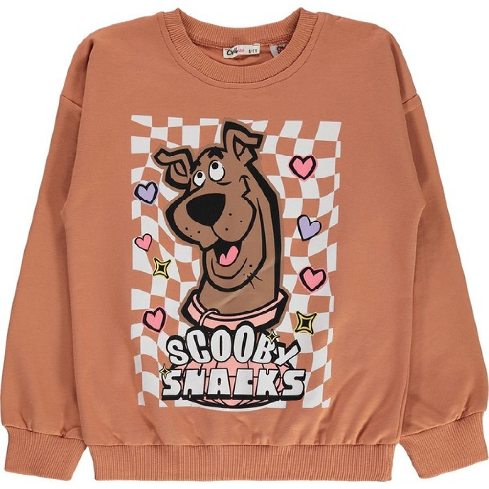 SCOOBY-DOO Scooby Doo Kız Çocuk Sweatshirt 6-9 Yaş Italyan Kili Kız Çocuk Sweatshirt Fiyatı