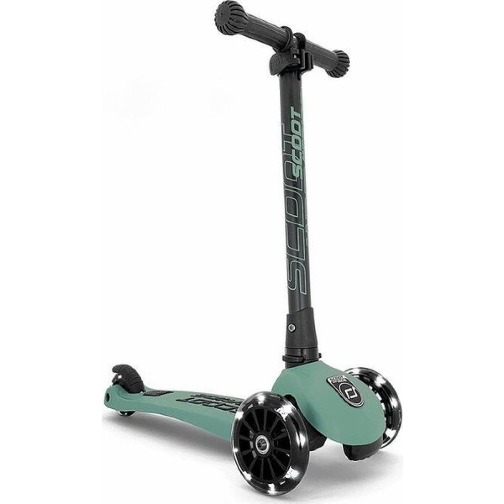 Scoot And Ride Highwaykick 3 LED Tekerlekli Çocuk Scooter Yeşil 170301-96345 Açık Hava, Deniz ve Spor Oyuncakları Fiyatı