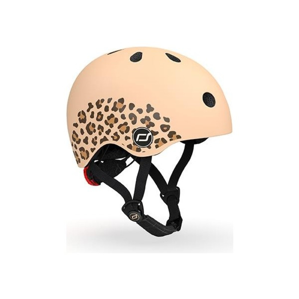Scoot And Ride Lifestyle Bebek Kaskı Xxs-S Leopard 181206-96561 Motorsiklet Kaskları Fiyatı