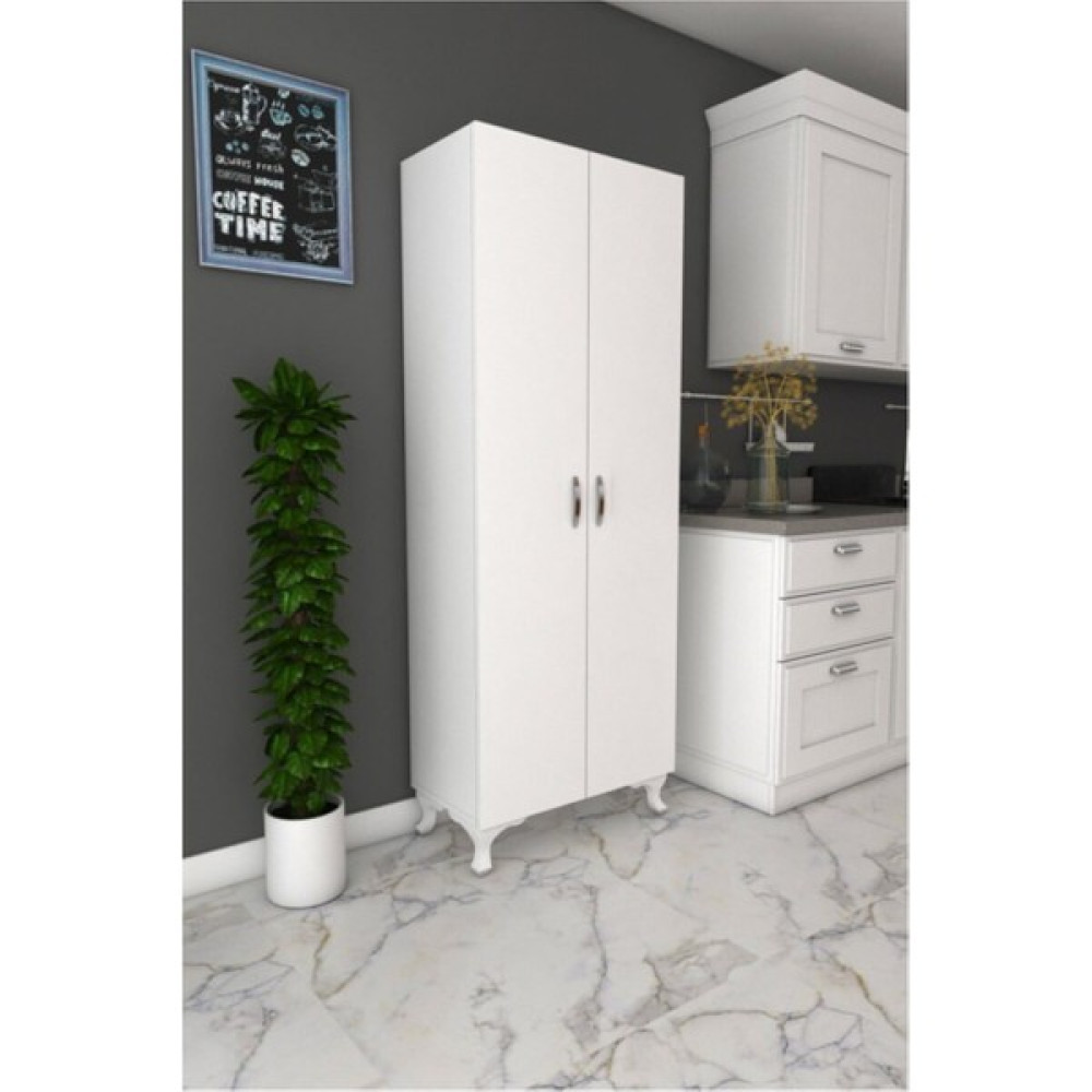 Scorpion 5 Raflı Tek Kapaklı Banyo Dolabı - Beyaz Banyo Dolabı / Mobilyası Fiyatı