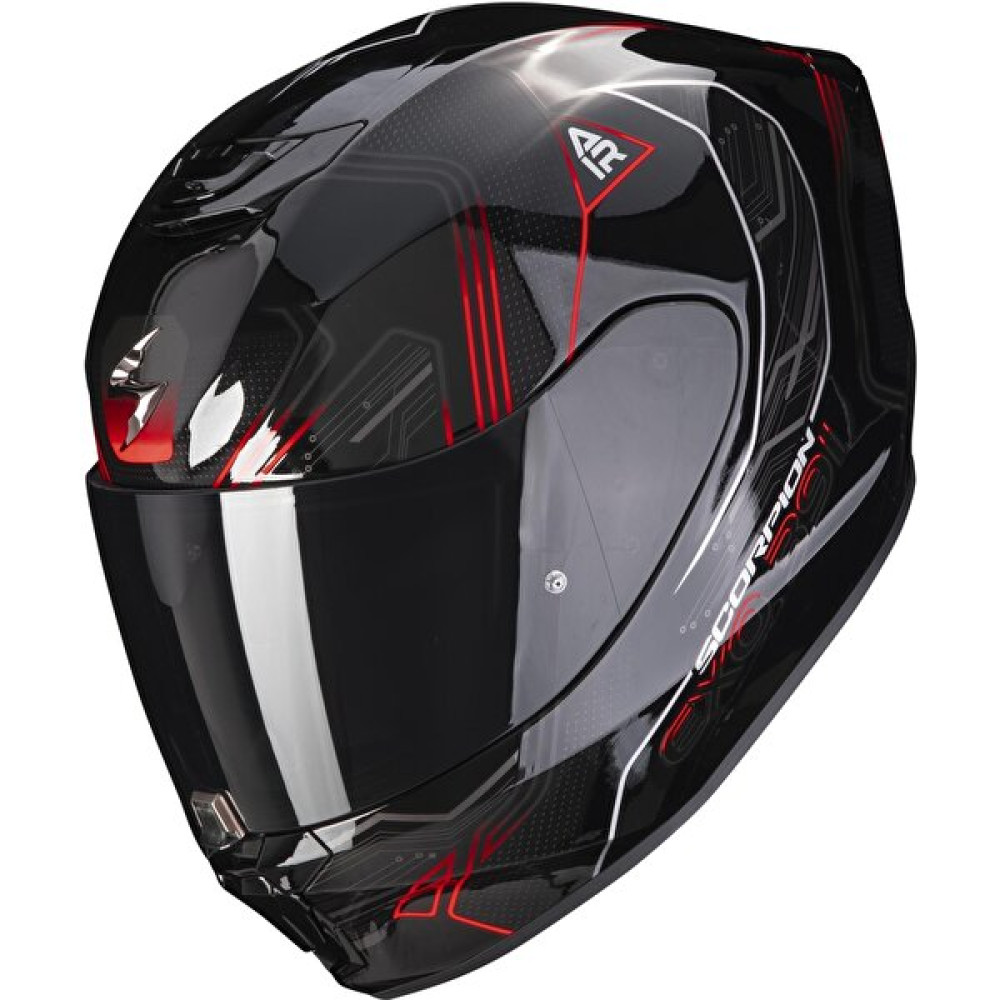 Scorpion Exo 391 Spada Kapalı Motosiklet Kaskı Siyah / Kırmızı - 2XL Motorsiklet Kaskları Fiyatı