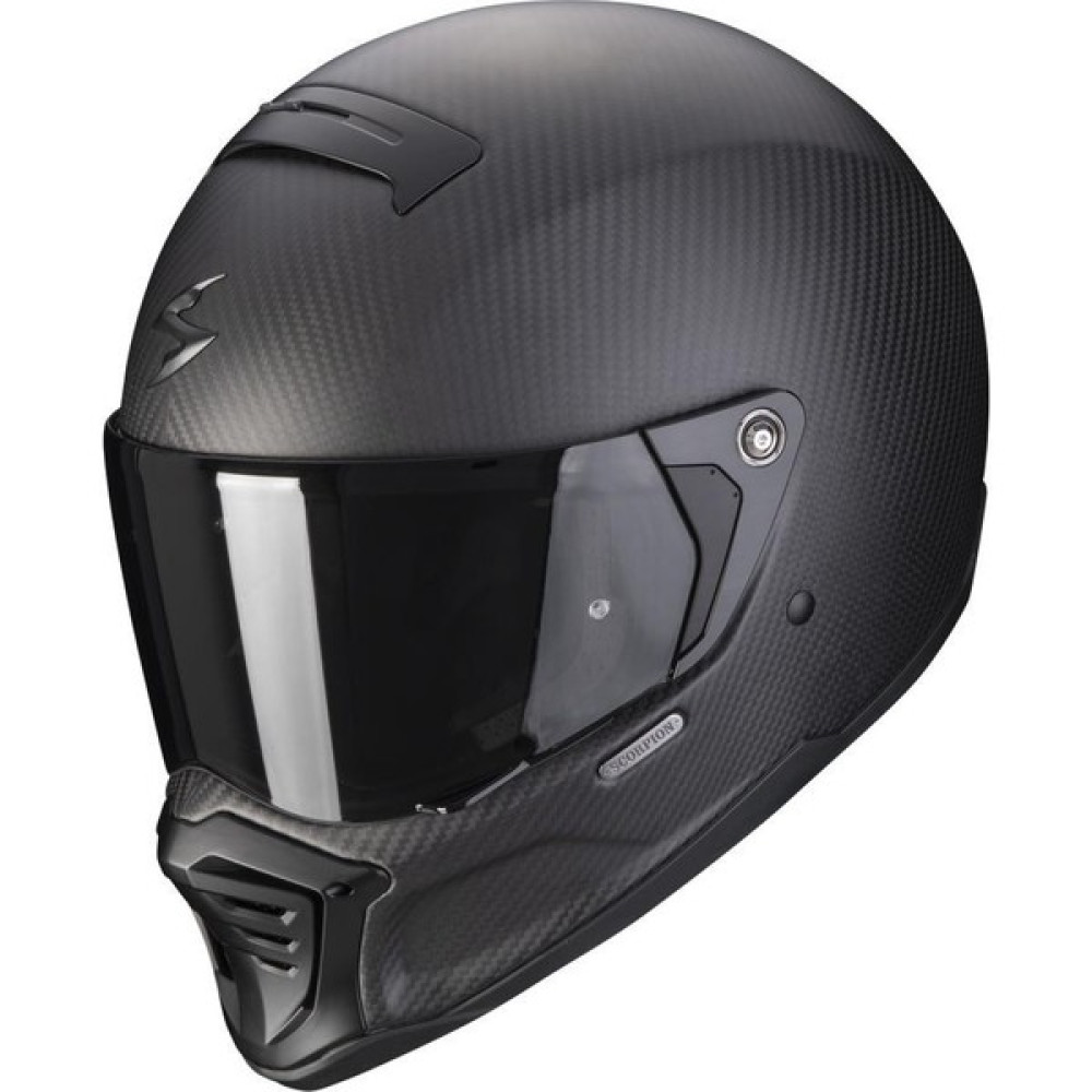 Scorpion Scoripon Exo Hx1 Karbon Se Retro Motosiklet Kaskı (Mat Siyah) - XL Motorsiklet Kaskları Fiyatı