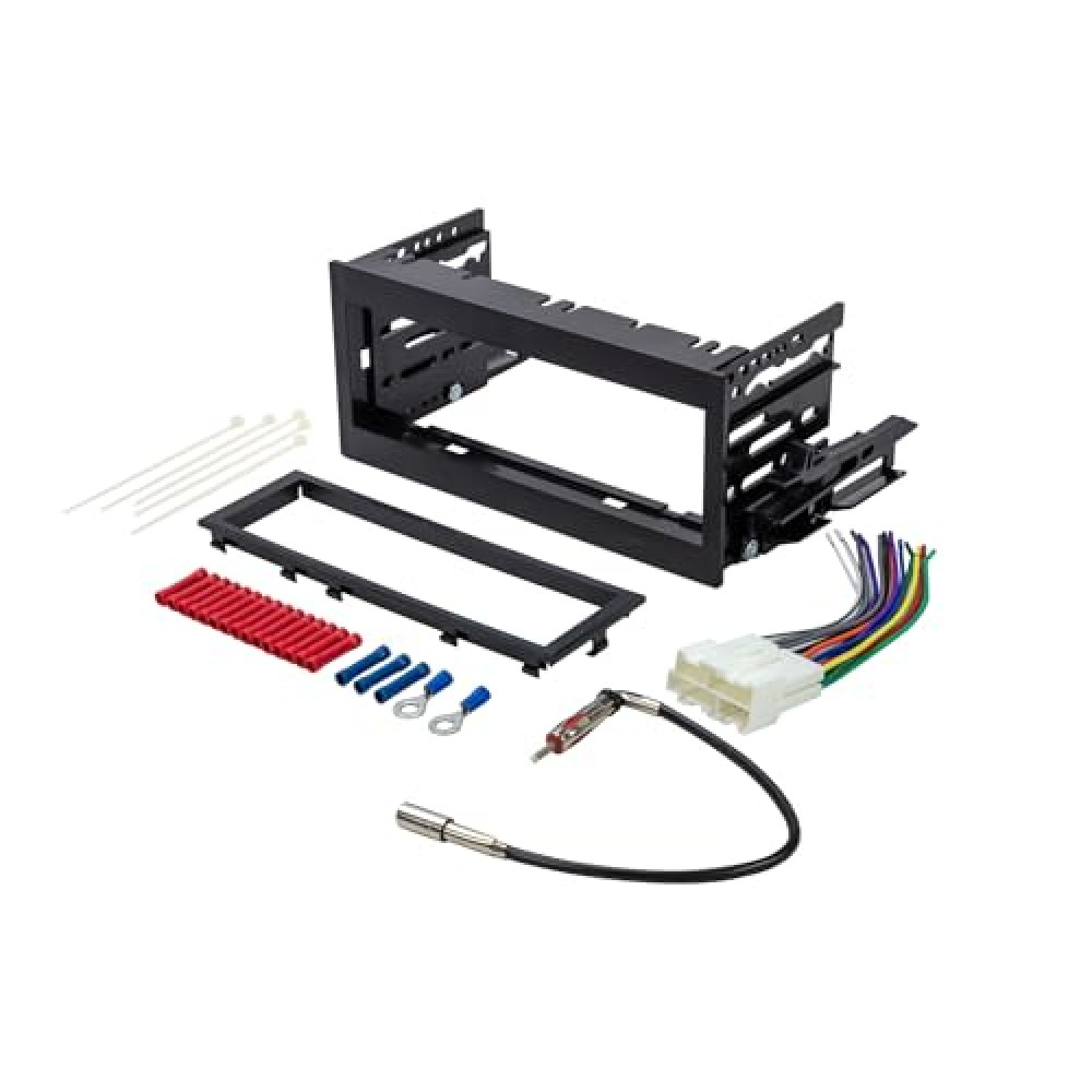 Scosche GM9505CS Complete Single DIN Stereo Installation Kit for Select Non-Amplified 1995-05 GM Full Size Trucks and SUV's - No Steering Wheel Remote - See Fit Guide in Images to Verify Your Vehicle