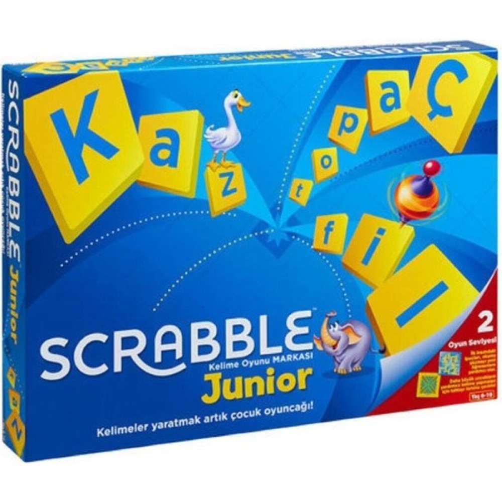 Scrabble Junior Türkçe, Kutu Oyunu, Mattel Games Y9733 Oyun Takımları Fiyatı