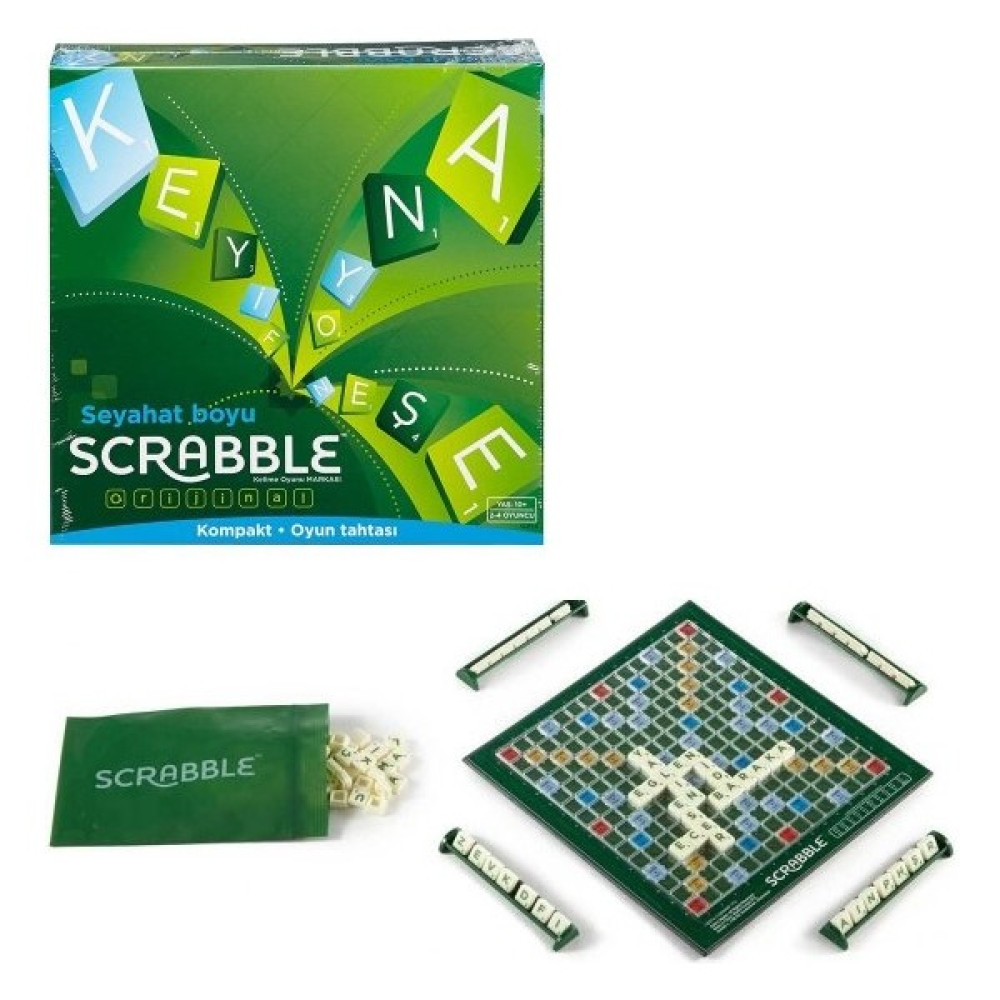 Scrabble Travel Türkçe / +10 Yaş - Renkli Çocuk Oyuncağı Fiyatı