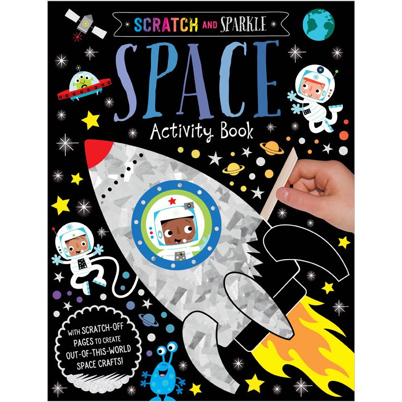 Scratch And Sparkle Space Activity Book Makebelieveideas Pub Diğer Fiyatı