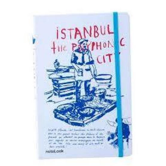 Scrikss A6 İstanbul Balıkçı Çizgili Not Defteri