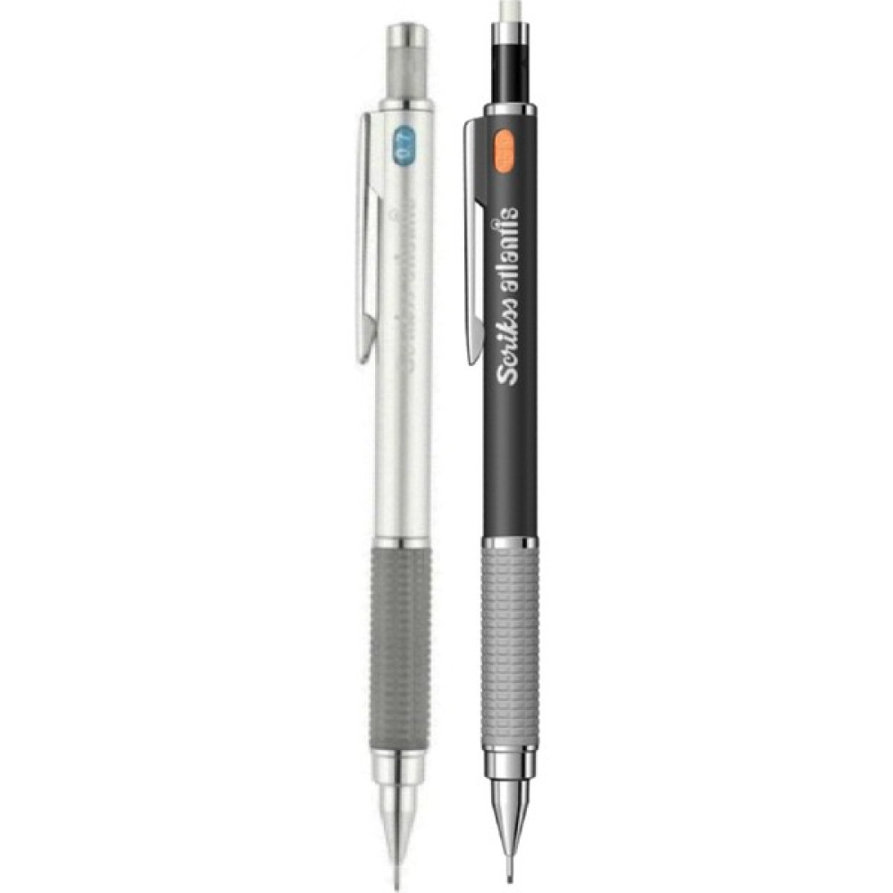 Scrikss Atlantis Uçlu Kalem Seti 0.7 mm Gümüş & Siyah Mekanik Kurşun (Versatil) Kalem Fiyatı