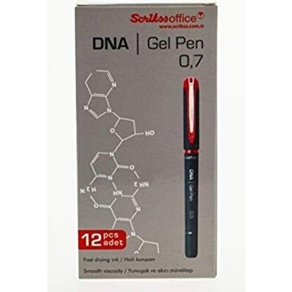 Scrikss Dna Jel Kalem 0.7 12 Li Kutu Tükenmez Kalem Fiyatı