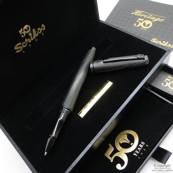 Scrikss Herıtage Mat Siyah 50 Yıl Roller Kalem