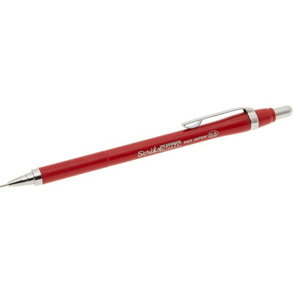 Scrikss Office Simo Mekanik Kurşun Kalem Kırmızı 0.5 mm Kurşun (Ahşap) Kalem Fiyatı