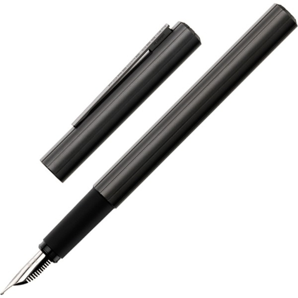 Scrikss Porsche Desıng Slim Graphite Dolma Kalem P3125 - Mat Siyah Dolma Kalem Fiyatı
