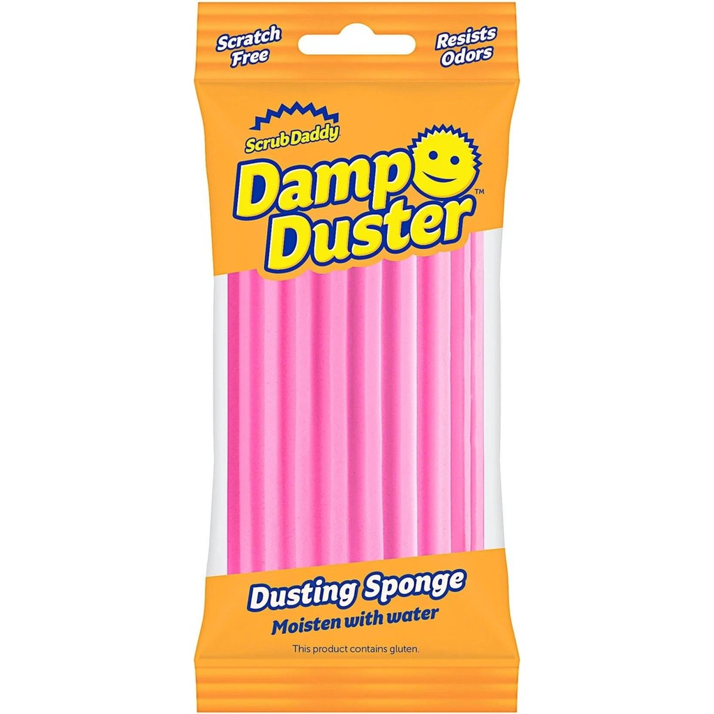 Scrub Daddy Damp Duster Pembe Toz Alma Süngeri Kolay Temizlik ve Yeniden Kullanım Özelliği Diğer Fiyatı