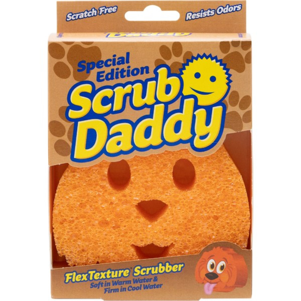 Scrub Daddy Köpek Şekilli Bulaşık Süngeri - Turuncu Bulaşık Yıkama Fiyatı