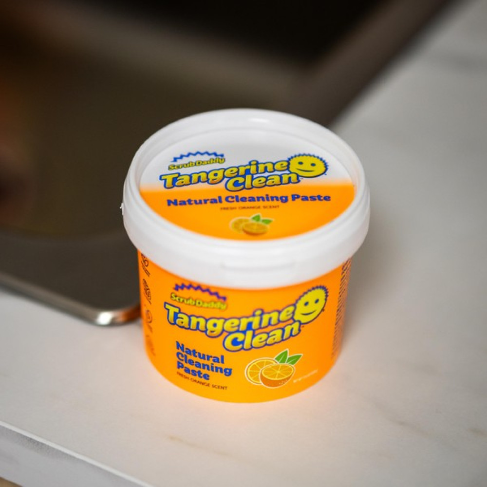 Scrub Daddy Tangerine Clean Doğal Temizleme Macunu - -- Temizlik Malzemeleri Fiyatı