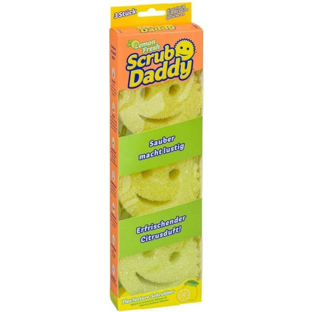 Scrub Daddy Üçlü Sünger - Sarı Temizlik Malzemeleri Fiyatı