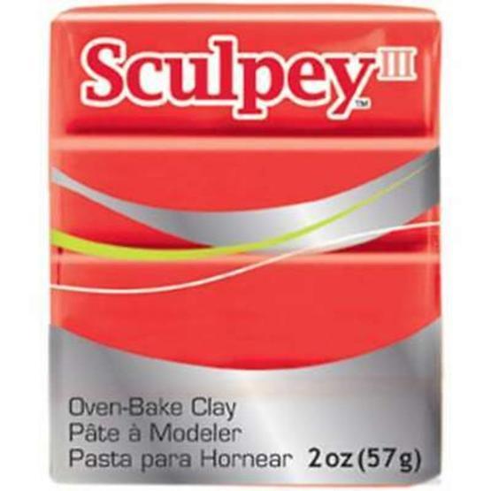 Sculpey III 583 Red Hot Red Polimer Kil Oyun Hamuru & Kil Fiyatı