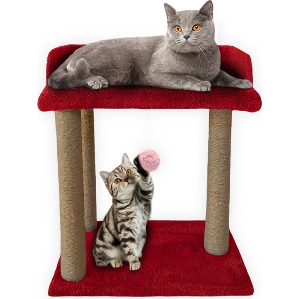 Sdy Pet Kedi Tırmalama Yatağı - Kırmızı Evcil Hayvan Ürünleri Fiyatı