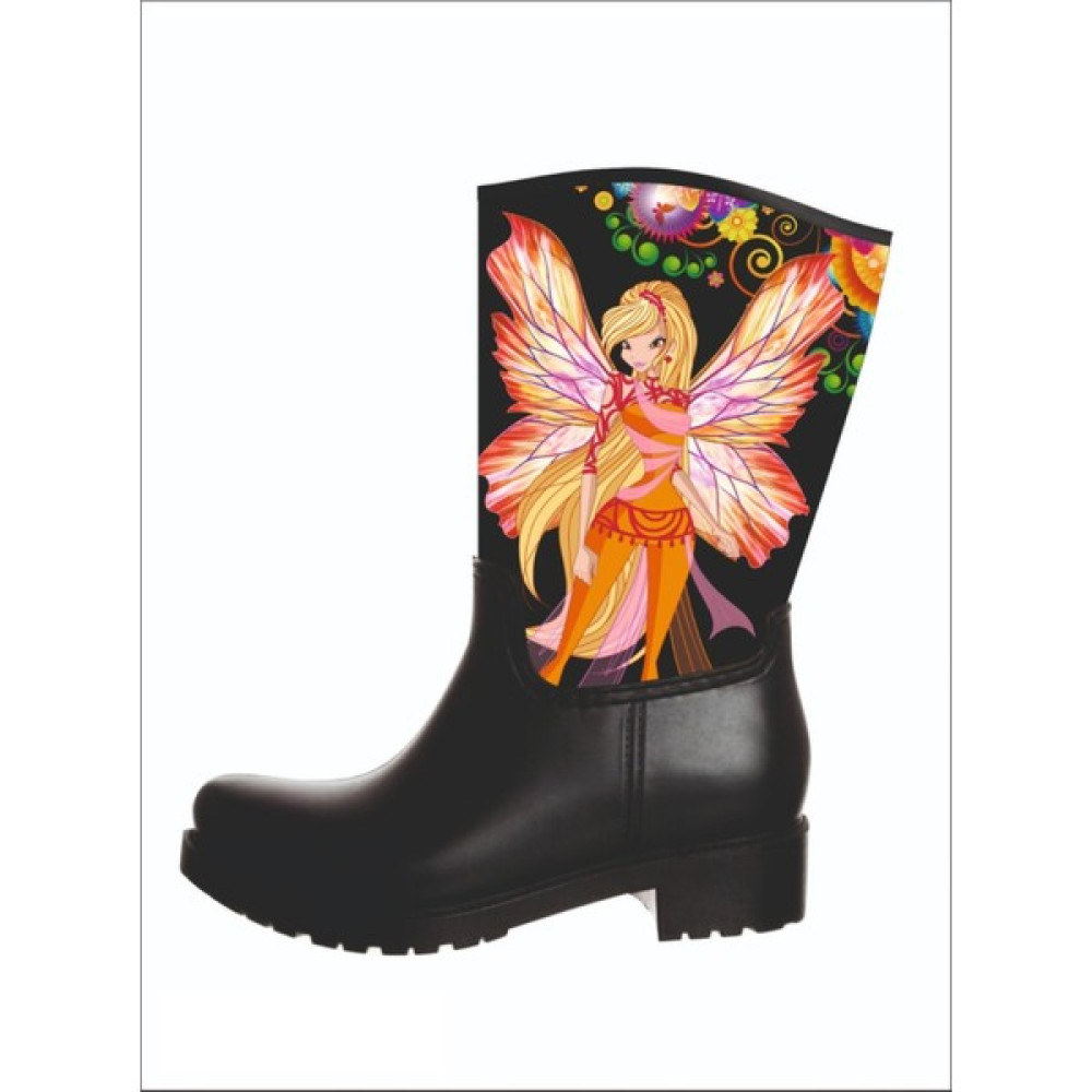 Sea & Blue Shoes Stella Winx Baskılı Su Geçirmeyen Kız Çocuk Yağmur Çizmesi Kız Çocuk Bot Fiyatı