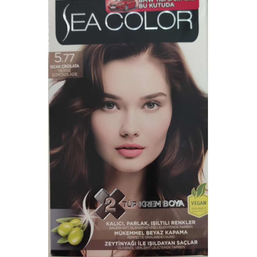 Sea Color  2 Lı Tup Krem Sac Boyası 5/77 Sıcak Cıkolata Kişisel Bakım Gereçleri Fiyatı