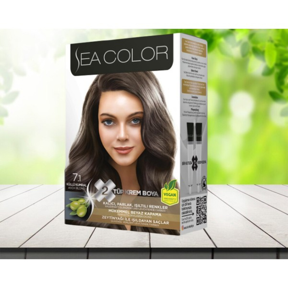 Sea Color 7.1 Küllü Kumral Set Boya 1 Adet Saç Boyası Fiyatı
