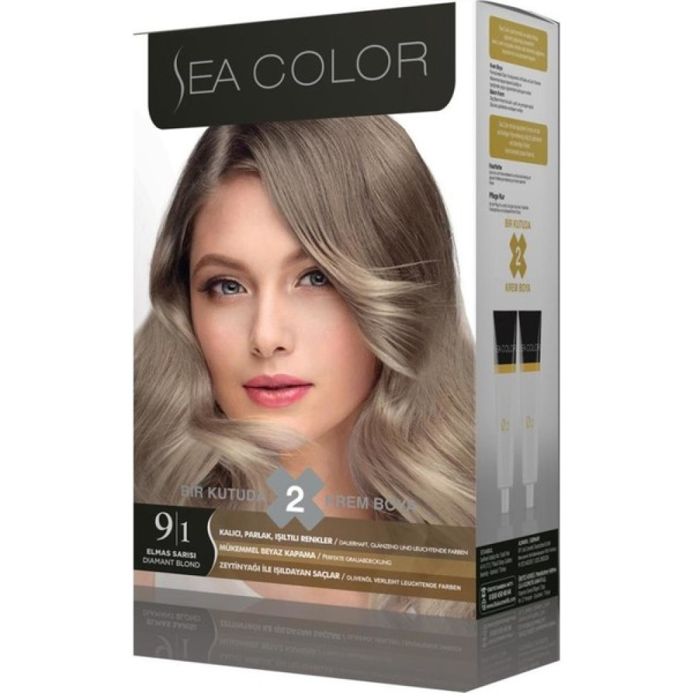 Sea Color Elmas Sarısı Set Boya - 9.1 Saç Boyası Fiyatı