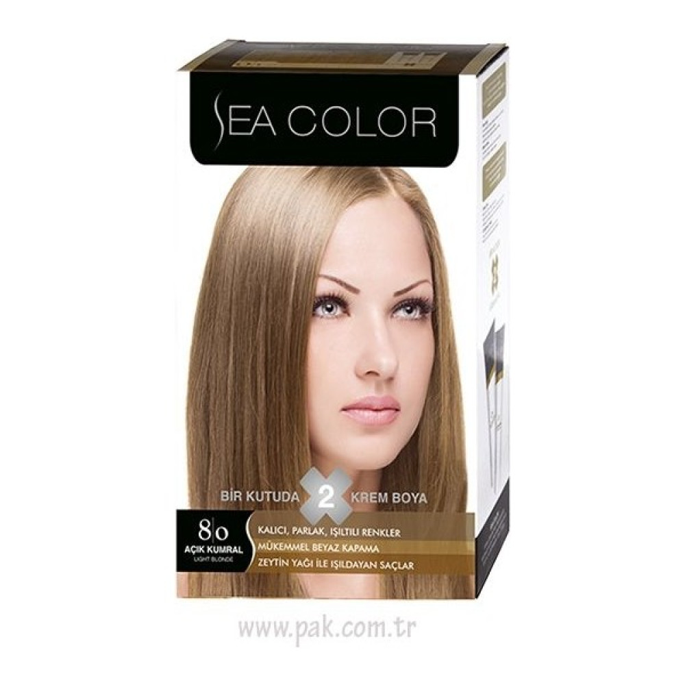 Sea Color Set Boya 8.0 Açık Karamel X 3 Adet Saç Boyası Fiyatı