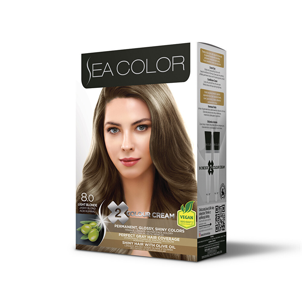 Sea Color Set Boya 8.0 Açık Kumal Saç Boyası Fiyatı