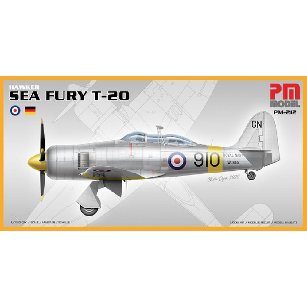 Sea Furry T 20 Pm Model Montajlı Plastik Uçak Maket Kiti Maket Fiyatı