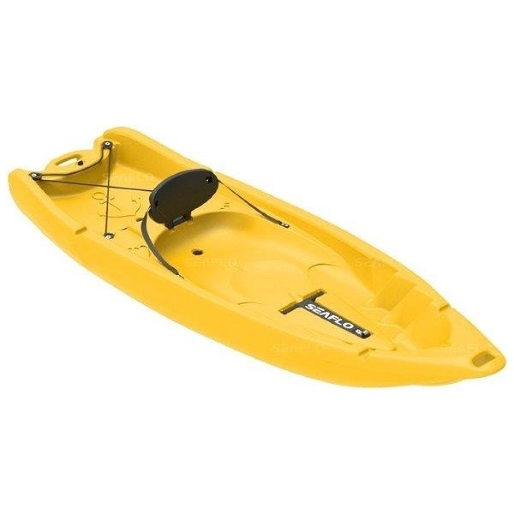 Seaflo Tek Kişilik Yetişkin Kano SF-2002 Sarı Doğa Sporları Fiyatı
