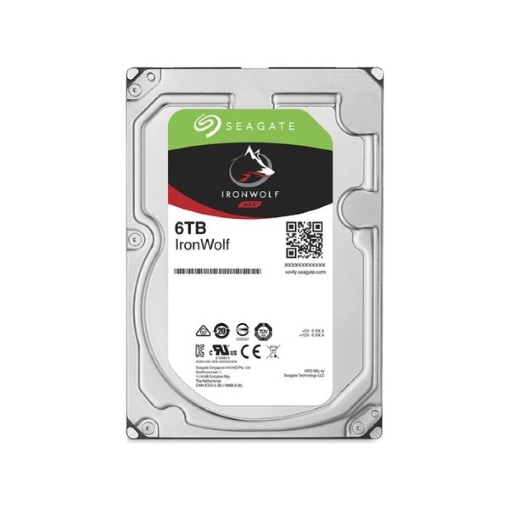 Seagate 6tb Ironwolf 256MB 5400RPM 3.5" Sata 3.0 Nas ST6000VN001 Harddisk Sabit Diskler Fiyatı