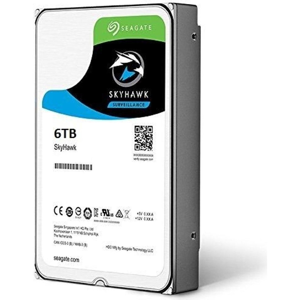 Seagate 6tb Skyhawk 3,5" 256MB 7200 ST6000VX0023 Harddisk (Ithalat) Sabit Diskler Fiyatı