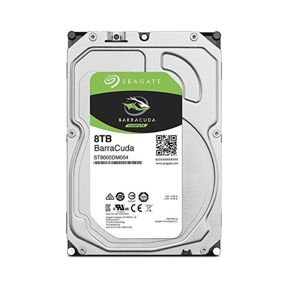Seagate BarraCuda 8TB 5400RPM 256MB Cache SATA 6.0GB/s 3.5" Internal Hard Drive Bare Drive ST8000DM004 Sabit Diskler Fiyatı