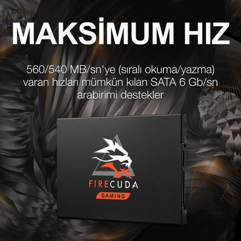 Seagate Firecuda 120 SSD 2 Tb Dahili Katı Hal DISK(ZA2000GM10001) SSD / Solid State Drive Fiyatı
