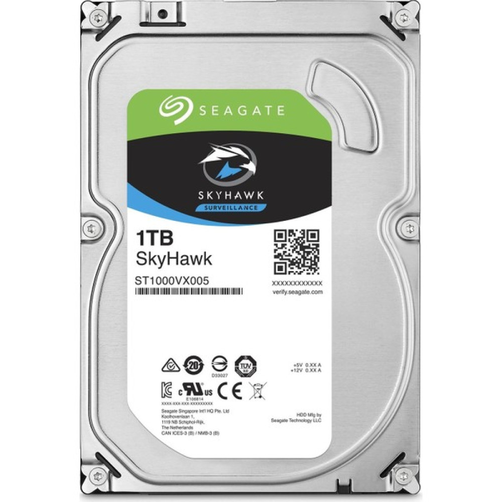 Seagate Skyhawk 1 Tb 3.5" Sata 3 5900 Rpm 64MB Harddisk ST1000VX005 Sabit Diskler Fiyatı