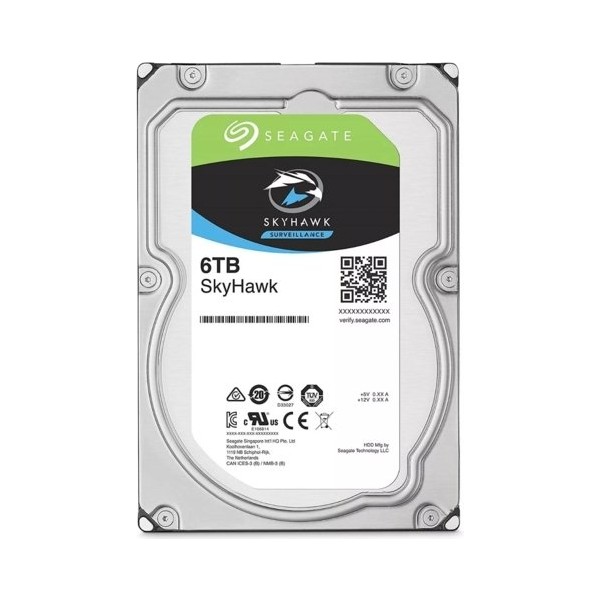 Seagate Skyhawk 3.5" 6TB 256MB ST6000Vx001 5900RPM Güvenlik HDD Sabit Diskler Fiyatı